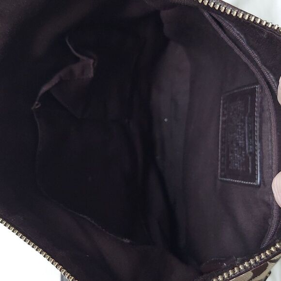 Vintage Coach Signature C Monogram Crossbody Bag - Picture 11 of 16